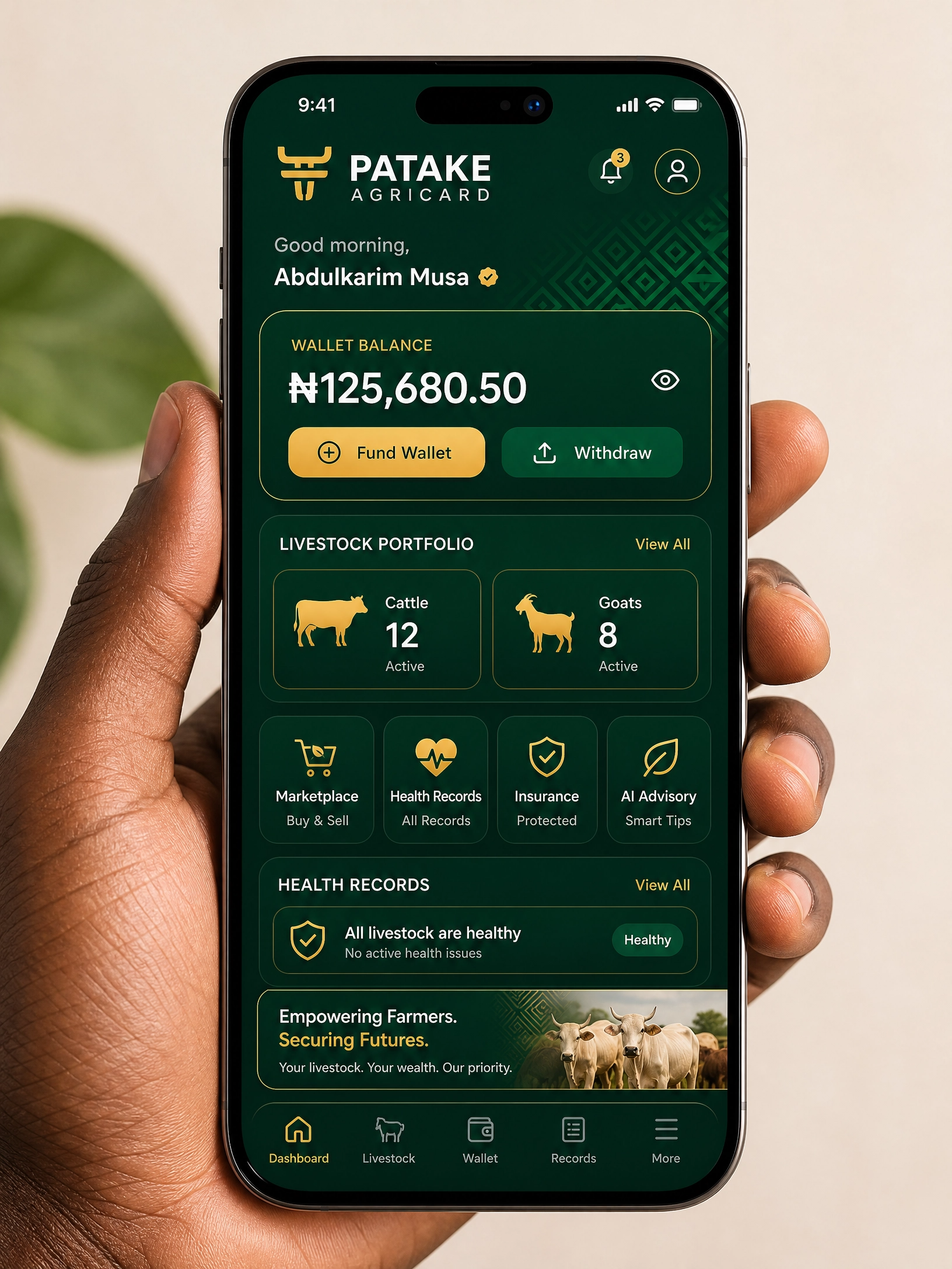 PATAKE AgriCard Mobile App